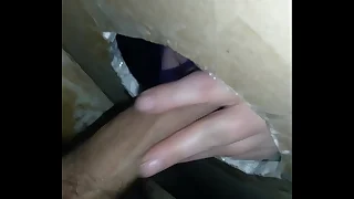 slutty stepmom sucks sons cock elbow gloryhole